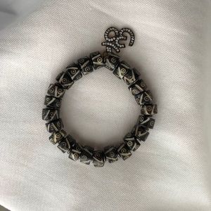 Om symbol beaded bracelet